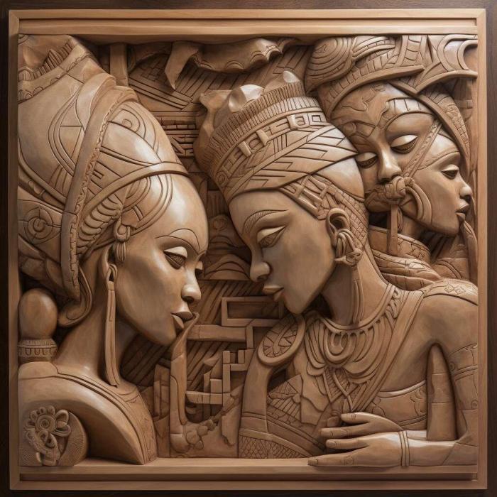 نموذج ثلاثي الأبعاد لآلة CNC 3D Art 